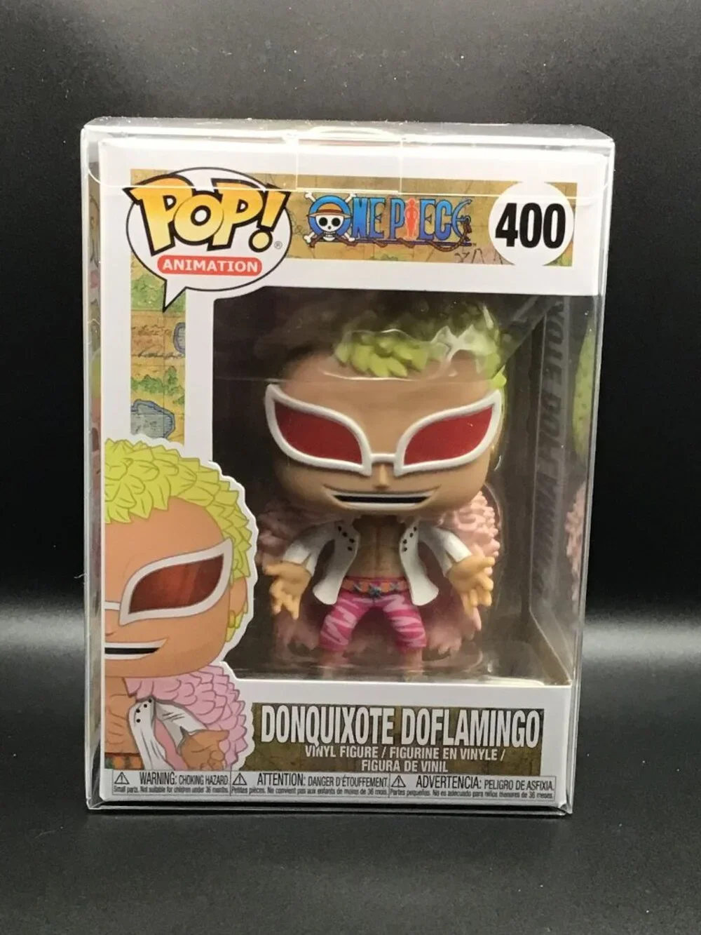 Funko Pop Vinyl One Piece Donquixote Doflamingo #400 Anime Manga w/Pop Protector